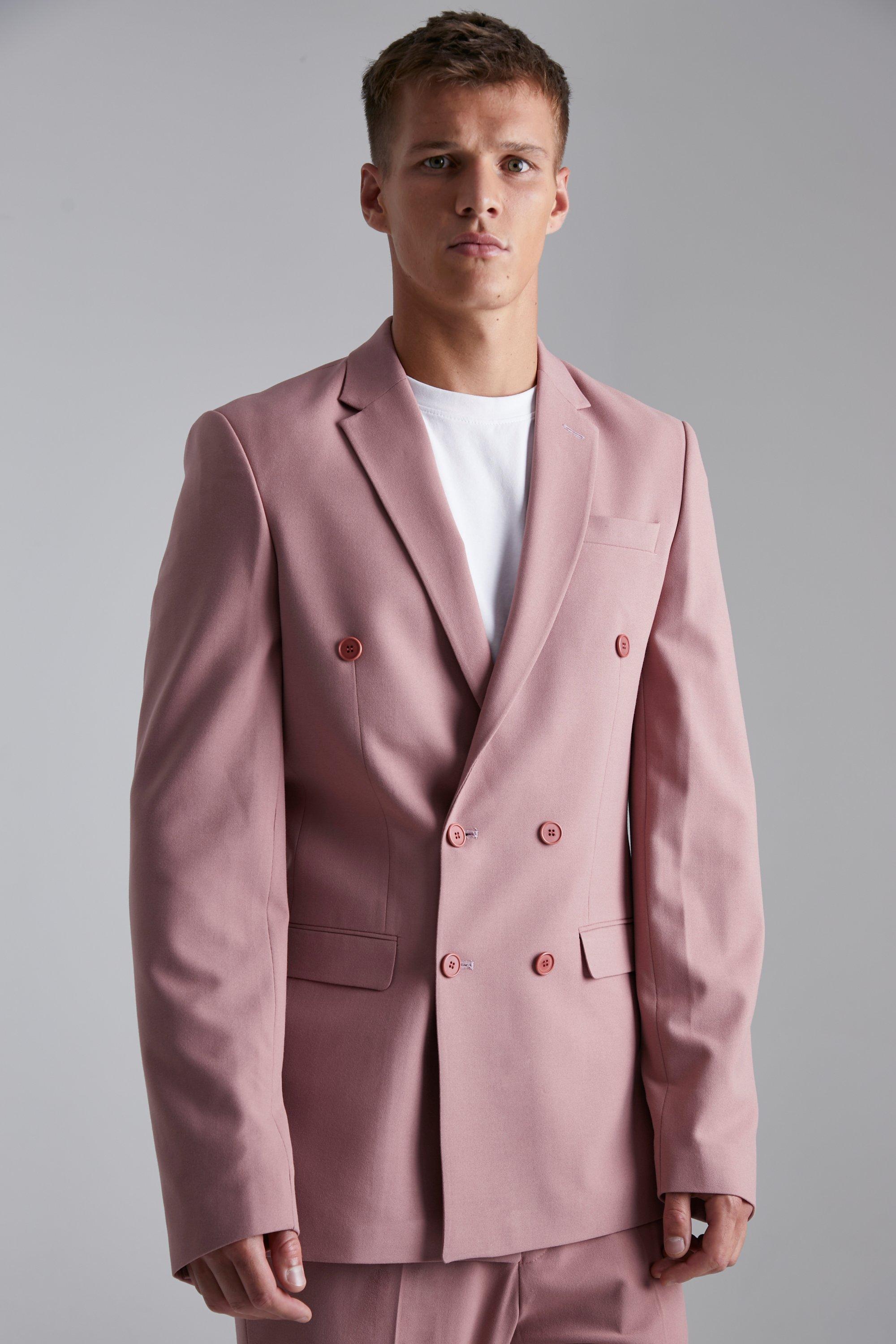 Topman double breasted clearance blazer